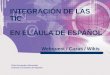Pilar Hernández Mercedes Instituto Cervantes de Nápoles INTEGRACIÓN DE LAS TIC EN EL AULA DE ESPAÑOL Webquest / Cazas / Wikis