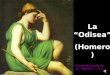 Personificación de la Odisea. Ingres La Odisea (Homero)