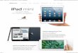 Apple - iPad Mini - Un Gran iPad, En Menos Pulgadas