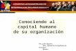0 Conociendo al capital humano de su organización Por: Julio Aguirre VPA - Oficial de Cumplimiento Principal Bladex