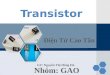 Transistor - Nhóm GAO