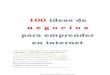 Savaris Celia B. - 100 Ideas de Negocios Para Emprender en Internet