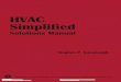HVAC Simplified Solution Manual