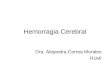 Hemorragia Cerebral Dra. Alejandra Correa Morales R1MI