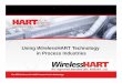 Using Wireless Hart Technology
