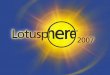 ® Lotus Expeditor: la base de los clientes ricos Luis Sánchez Acera, Lotus Tech Sales