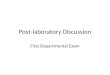 Post-Laboratory Discussion Bio21