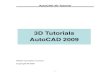 3D AutoCAD 2009 Tutorial
