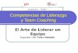 Competencias de Liderazgo y Team Coaching El Arte de Liderar un Equipo Seminario - Taller Expositor : Dr. Pedro Makabe