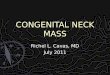 Congenital Neck Mass