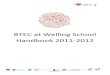 BTEC Welling Handbook 2011-2012
