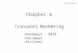 Chp 6 Transport Marketing