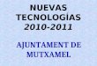 NUEVAS TECNOLOGÍAS 2010-2011 AJUNTAMENT DE MUTXAMEL