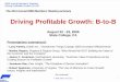 Driving Profitable Growth Aug06