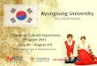 Kyungsung University Pre-Travel Story