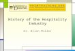 1st History of the Hospitality Industry com