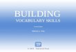BUILDING VOCABULARY SKILLS Fourth Edition Sherrie L. Nist © 2010 Townsend Press