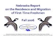 Reporting Residence and Migration Data from the Integrated Postsecondary Data System (IPEDS) and Nebraska's Coordinating Commission for Postsecondary Education
