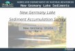 New Germany Lake Sediments New Germany State Park New Germany Lake Sediment Accumulation Survey