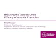Breaking the Vicious Cycle – Efficacy of Anemia Therapies Peter Bárány Division of Renal Medicine Department of Clinical Science, Intervention and Technology
