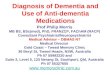Diagnosis of Dementia and Use of Anti-dementia Medications Prof Philip Morris MB BS, BSc(med), PhD, FRANZCP, FAChAM (RACP) Consultant Psychiatrist/Neuropsychiatrist