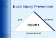 Back Injury Prevention JOBWORKER MANAGEMENT INJURY