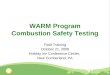WARM Program Combustion Safety Testing Field Training October 21, 2008 Holiday Inn Conference Center, New Cumberland, PA