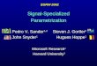 Signal-Specialized Parametrization Microsoft Research 1 Harvard University 2 Microsoft Research 1 Harvard University 2 Steven J. Gortler 2 Hugues Hoppe