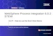© 2006 IBM Corporation SOA on your terms and our expertise Software WebSphere Process Integration 6.0.2 STEW 5.2 P – How to run the End 2 End Demo