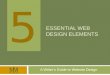 5 5 ESSENTIAL WEB DESIGN ELEMENTS A Writers Guide to Website Design