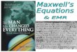 In 1864 James Maxwell developed four equations that showed that electric and magnetic fields were linked and that the fields can move through space as