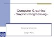 Computer Graphics - Graphics Programming - Hanyang University Jong-Il Park