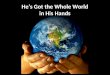 Hes Got the Whole World in His Hands. God Works Outside His Word There are many activities of God that are performed by him outside (beyond) his revealed