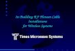In-Building RF Plenum Cable Installations for Wireless Systems Times Microwave Systems