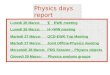 Physics days report Lunedi 26 Marzo: EWK meeting Lunedi 26 Marzo: H->WW meeting Martedi 27 Marzo: QCD-EWK-Top Meeting Martedi 27 Marzo: Joint Offline-Physics