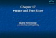 Chapter 17 vector and Free Store Bjarne Stroustrup 