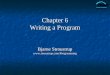 Chapter 6 Writing a Program Bjarne Stroustrup 