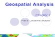Www.spatialanalysisonline.com Chapter 7 Part B: Locational analysis