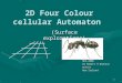 1 2D Four Colour cellular Automaton (Surface explorations) NKS-2006 Dr Robert H Barbour Unitec New Zealand