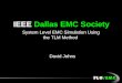 IEEE Dallas EMC Society David Johns System Level EMC Simulation Using the TLM Method
