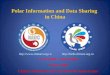 Polar Information and Data Sharing in China 1 st SCADM, Amsterdam 8 Sept. 2009 Chinese National Arctic and Antarctic Data Center ://