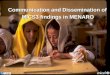 Communication and Dissemination of MICS3 findings in MENARO ©UNICEF HQ98-0980 Giacomo Pirozzi
