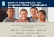 Model of Comprehensive and Integrated School Psychological Services (NASP, 2010) National Association of School Psychologists 4340 East West Highway,