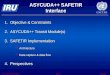 UNCTAD BrusselsIRU / UNCTAD June 2001Page 1 ASYCUDA++ SAFETIR Interface 1.Objective & Constraints 2.ASYCUDA++ Transit Module(s) 3.SAFETIR Implementation