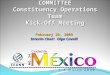 OPERATIONS STEERING COMMITTEE Constituency Operations Team Kick-Off Meeting February 28, 2009 Interim Chair: Olga Cavalli