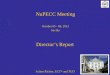 NuPECC Meeting October 05 - 06, 2012 Sevilla Achim Richter, ECT* and TUD Directors Report 