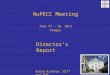 NuPECC Meeting June 17 – 18, 2011 Prague Achim Richter, ECT* and TUD Directors Report 