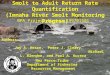 Imnaha River Smolt Survival and Smolt to Adult Return Rate Quantification (Imnaha River Smolt Monitoring Program) BPA Project Number 199701501 Nez Perce