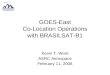 GOES-East Co-Location Operations with BRASILSAT-B1 Kevin T. Work ASRC Aerospace February 11, 2008