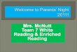 Mrs. McNutt Team 7 White Reading & Enriched Reading